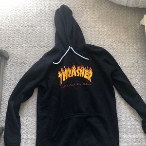 Black Thrasher Hoodie